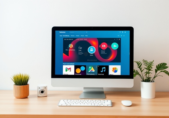 A detailed illustration of web design services